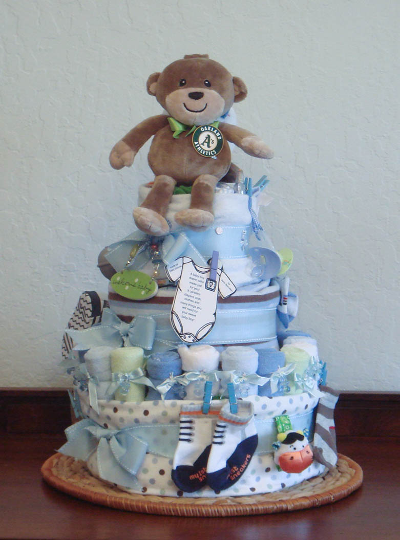 Baby Shower Diaper Cake