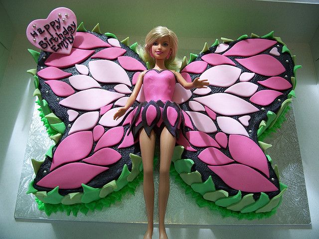 Barbie Birthday Cake Idea