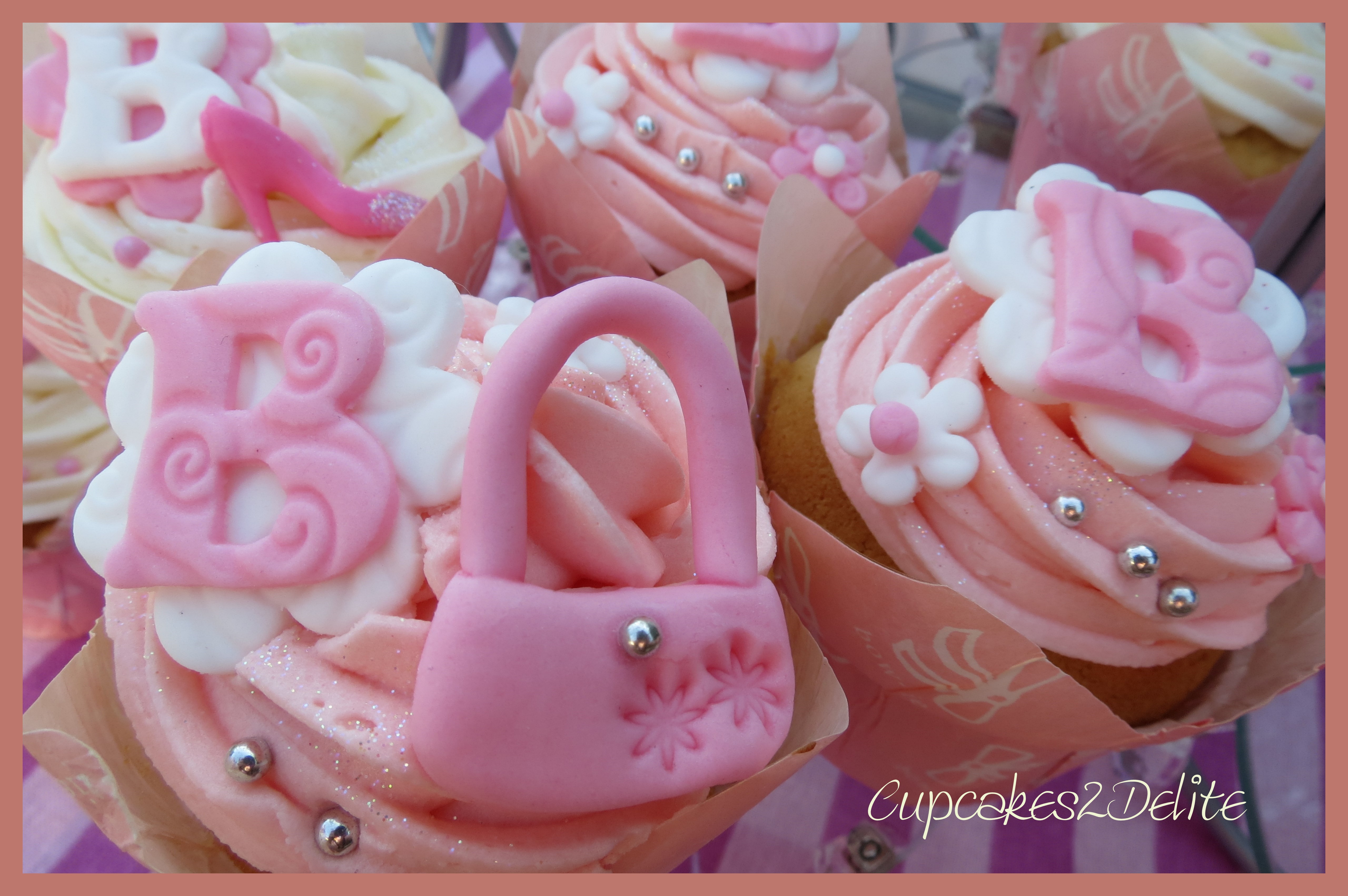 Barbie Cupcakes