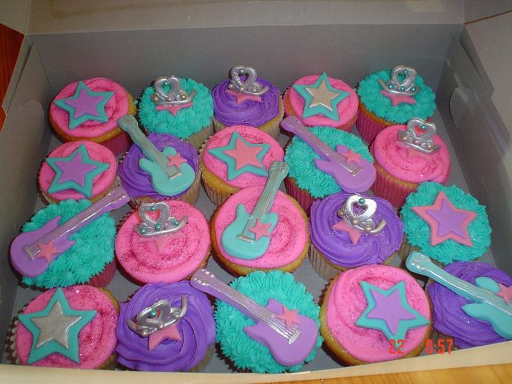 Barbie Popstar Cupcakes