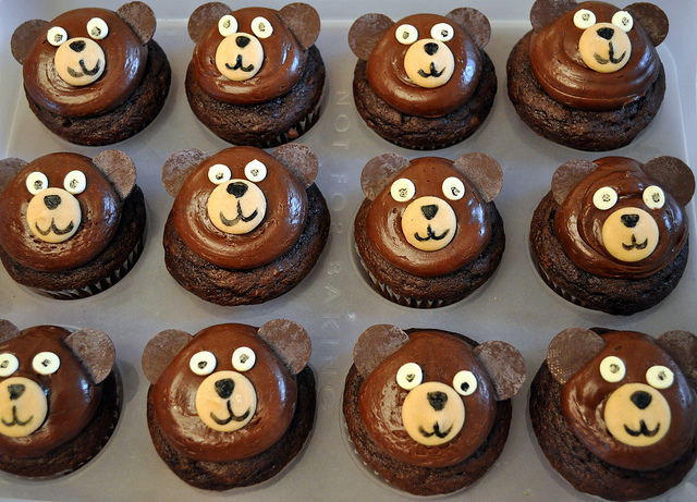 Bear Cupcakes