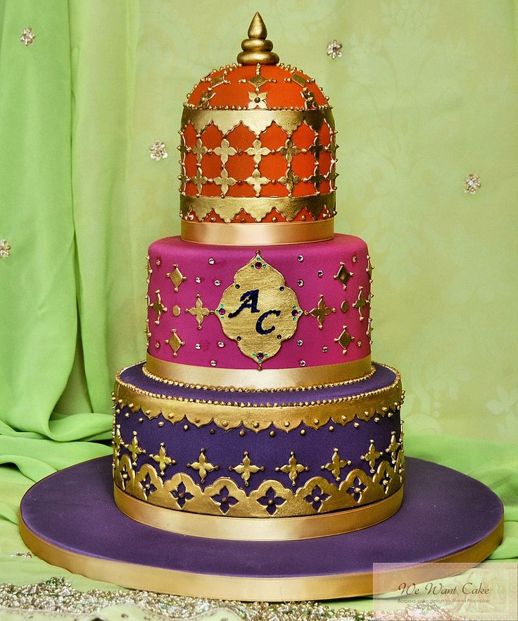 Bollywood Themed Birthday Cake