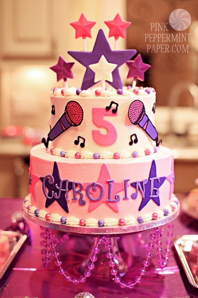 Cake Pop Star Birthday Party