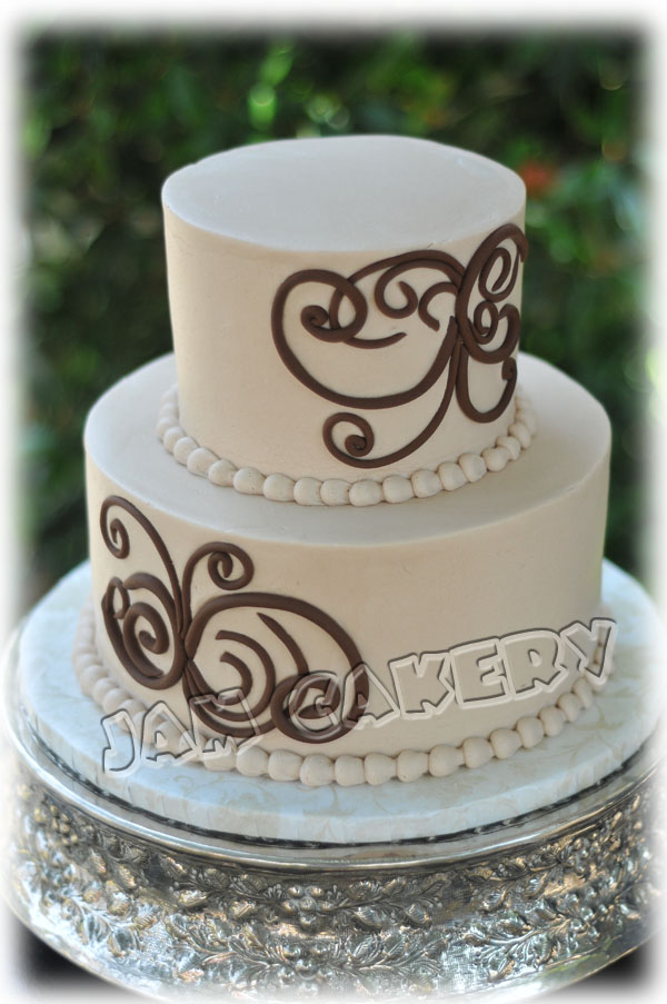 Chocolate Wedding Cake Swirls