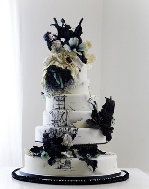 11 Photos of David Tutera Simple Wedding Cakes