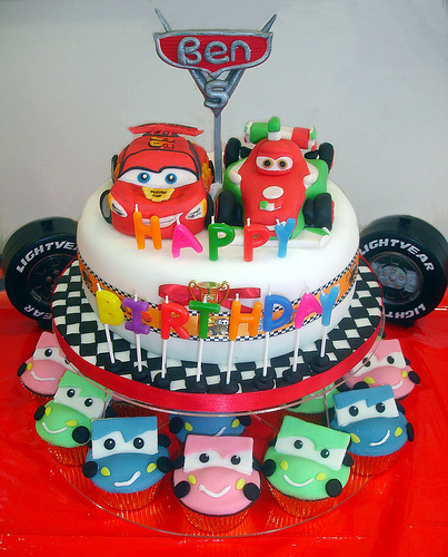 6 Photos of Cars Cupcakes For 2 Year Old