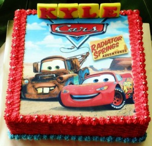 Disney Cars Cupcake Cake