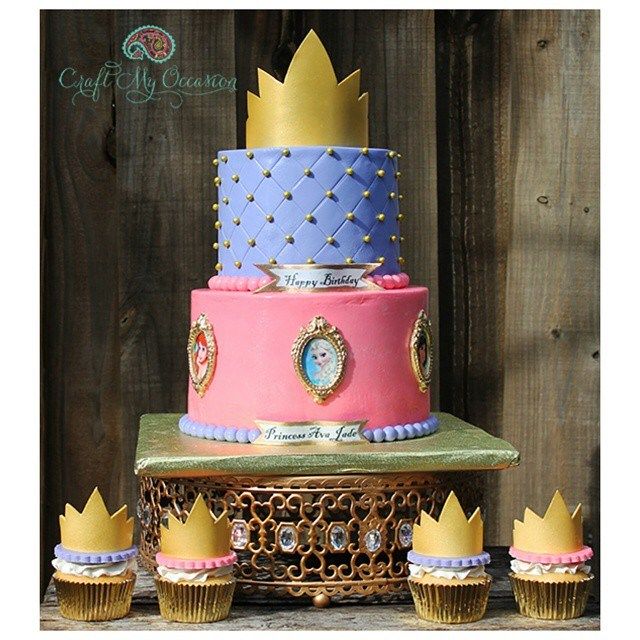 Disney Princess Birthday Cakes