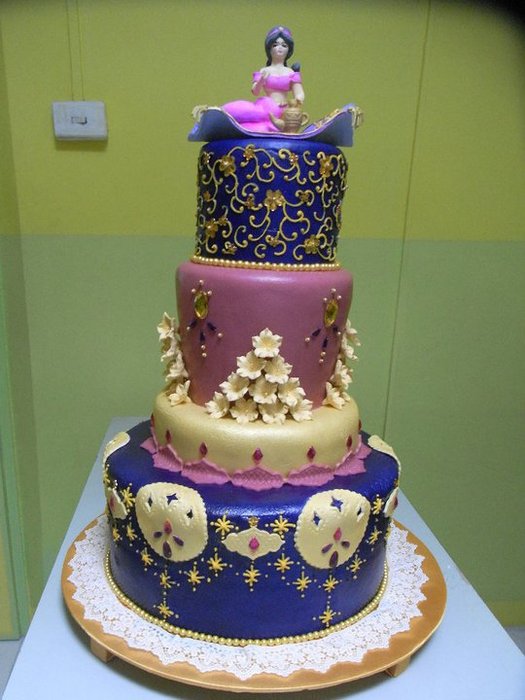 Disney Princess Jasmine Cake