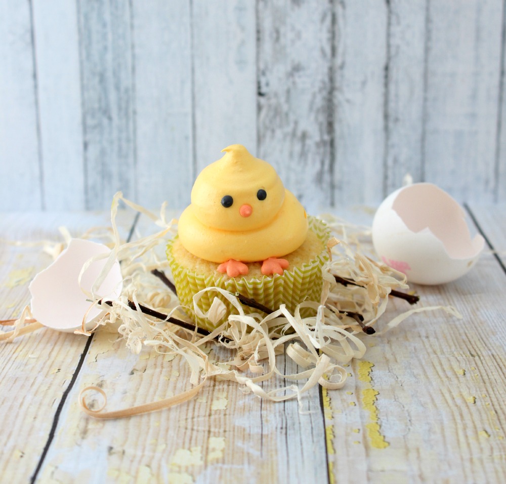 Easy Easter Cupcakes Chicks