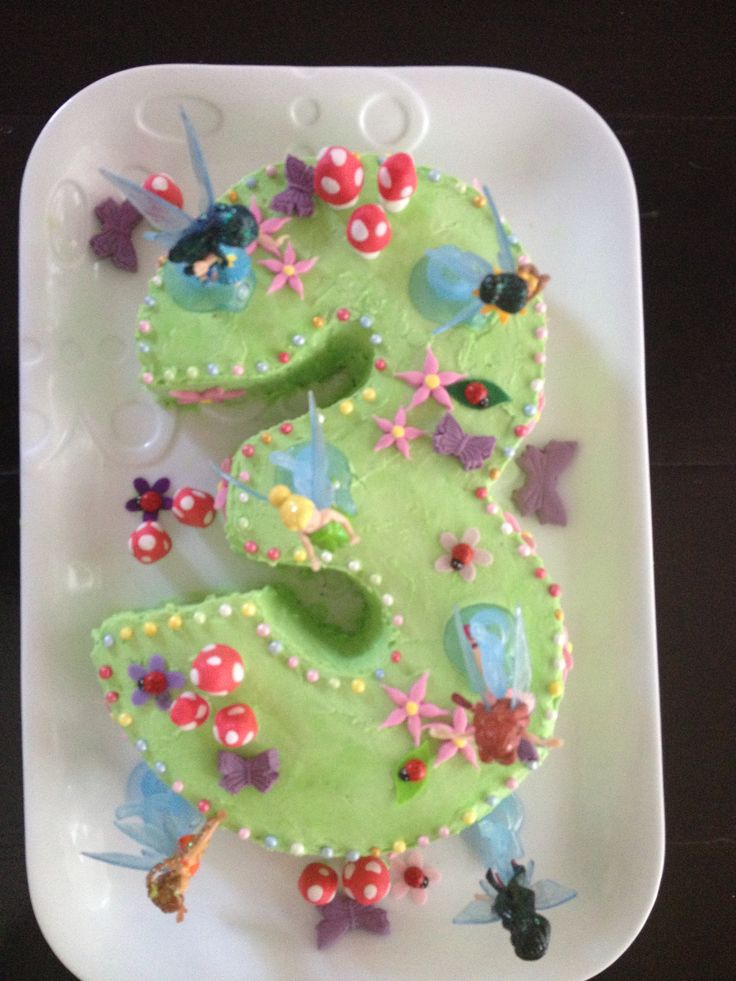 Easy Fairy Birthday Cake