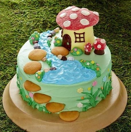 Fairy Garden Cake