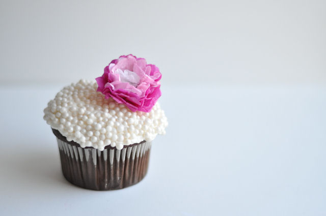 Flower Cupcake Toppers