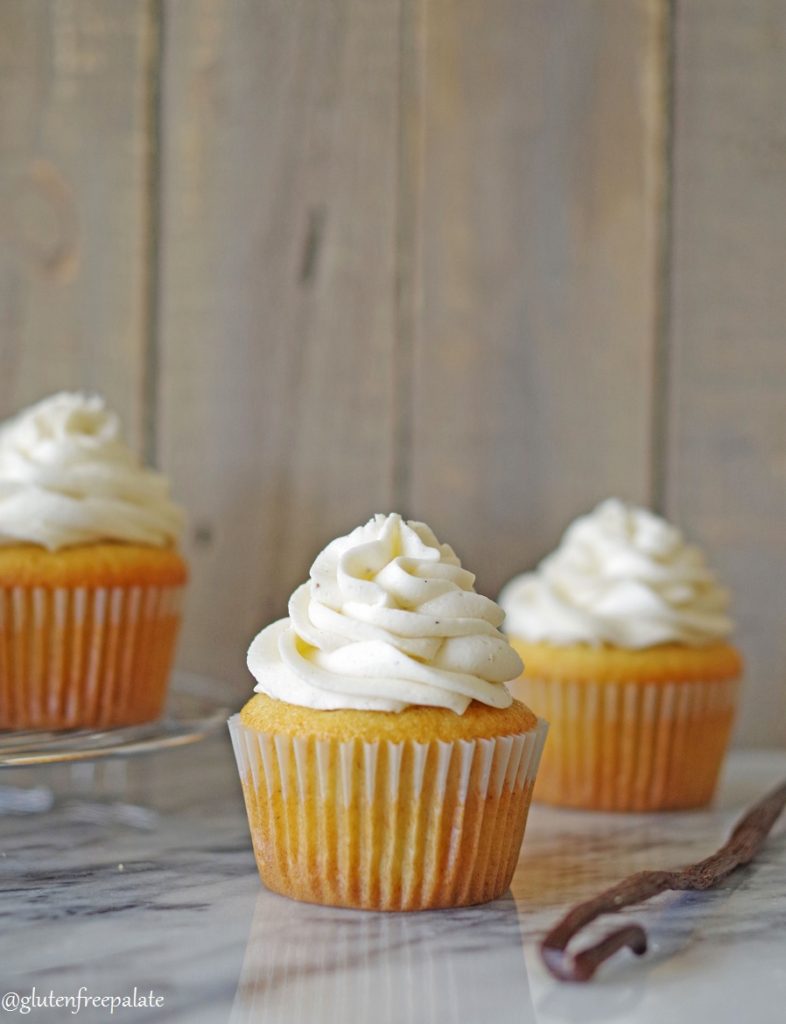 Gluten Free Vanilla Cupcakes