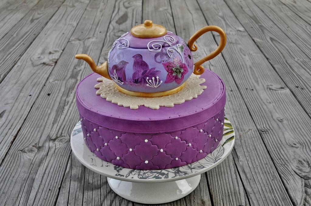 Hat Box Cake