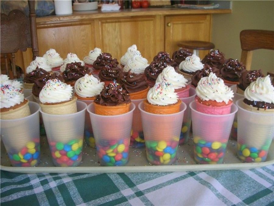 Ice Cream Cone Cupcake Holder