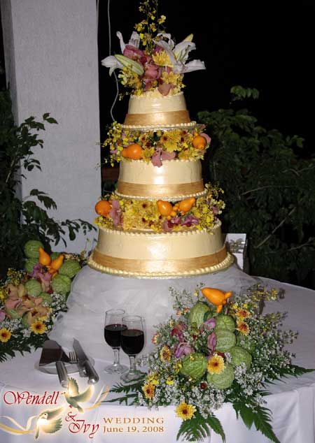 Ivy Wedding Cake