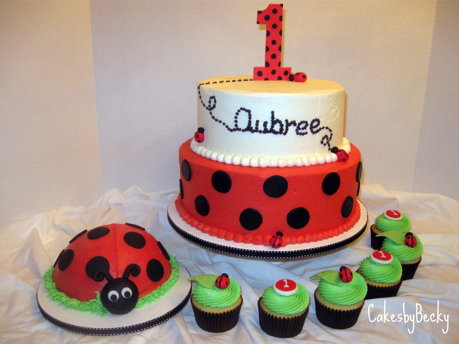 11 Photos of Little Lady Bug First Birthday Cakes