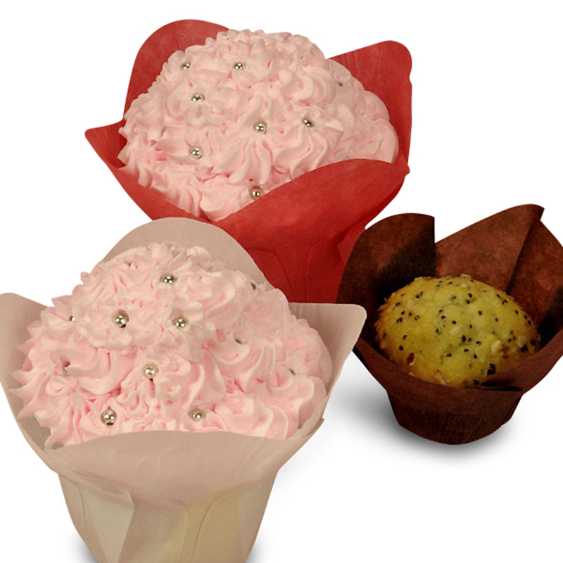 Lotus Cupcake Baking Cups