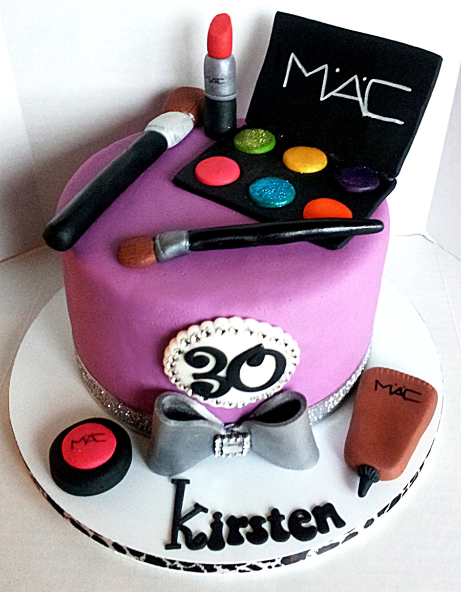 Makeup Birthday Cake Ideas