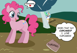 6 Photos of Pinkie Pie Reads Cupcakes