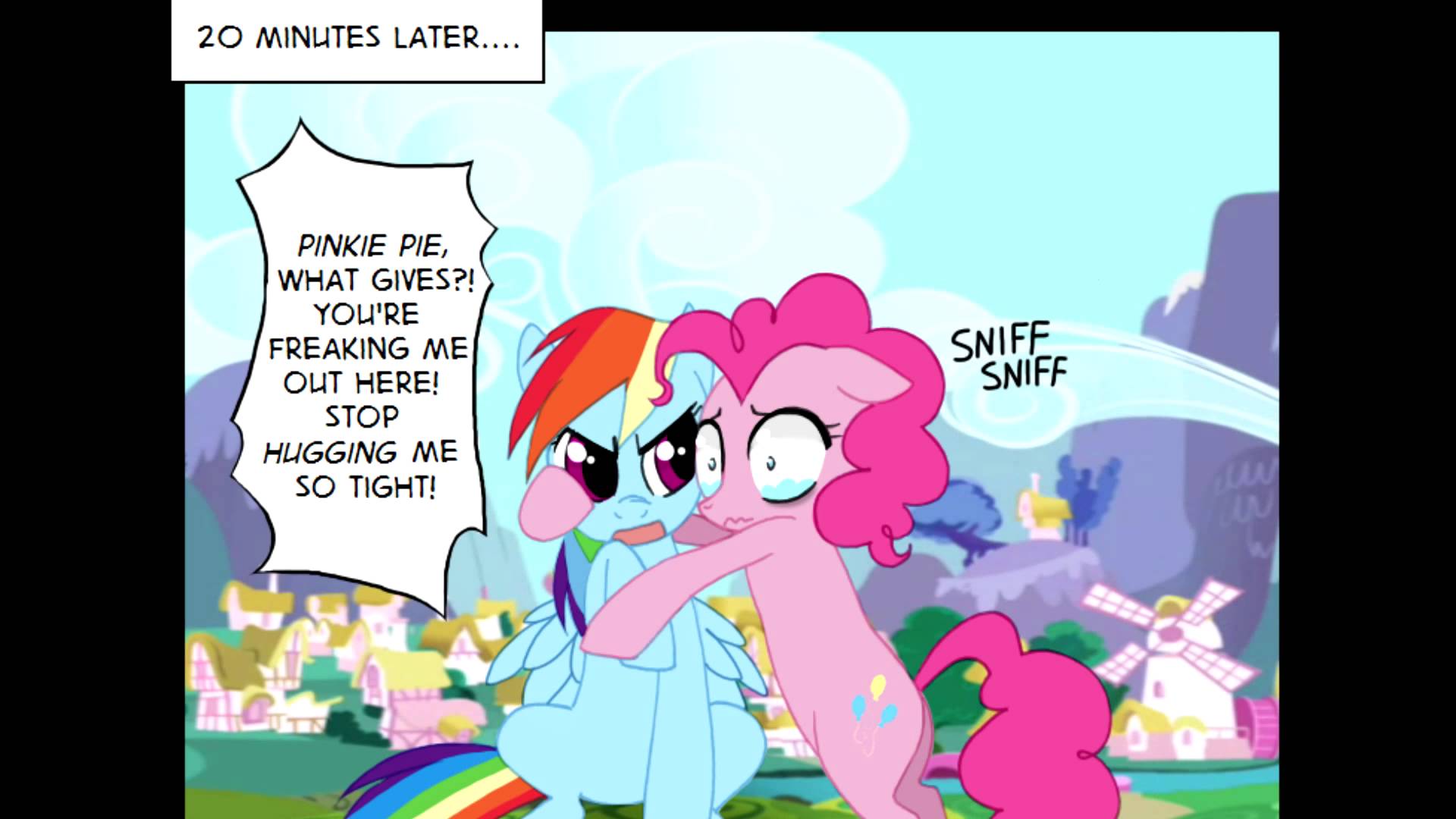 MLP Pinkie Pie Cupcakes Comic