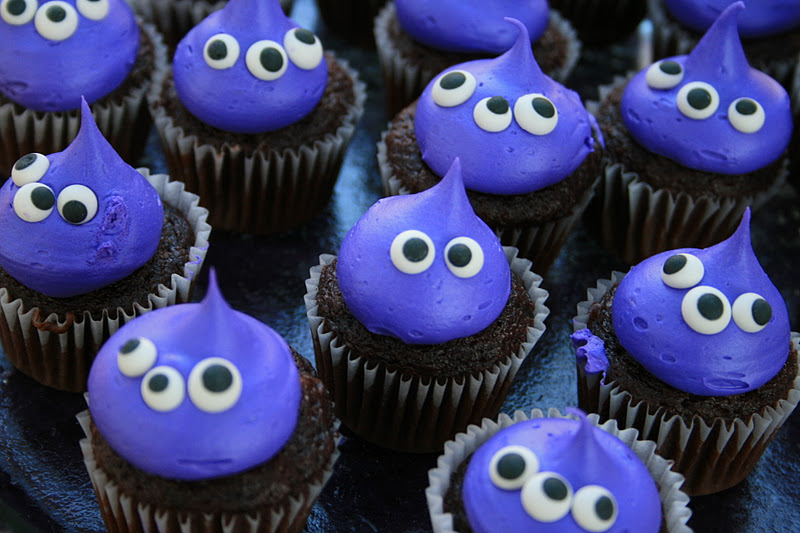 Monster Mash Halloween Cupcakes