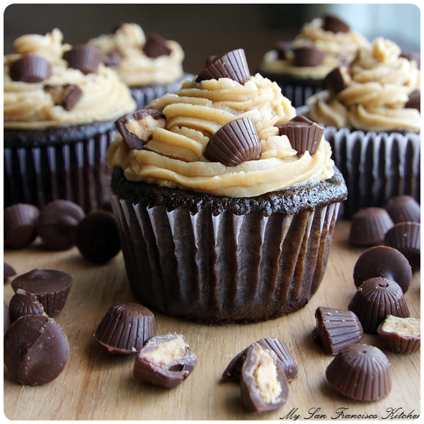 Peanut Butter Cup Cupcakes