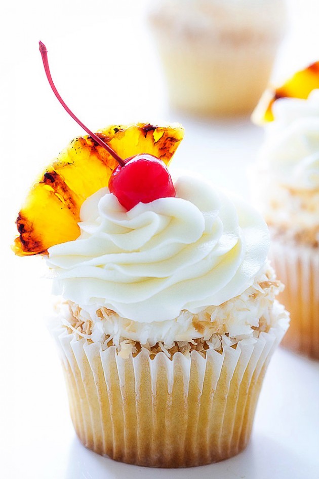 11 Photos of Pina Colada Filled Cupcakes