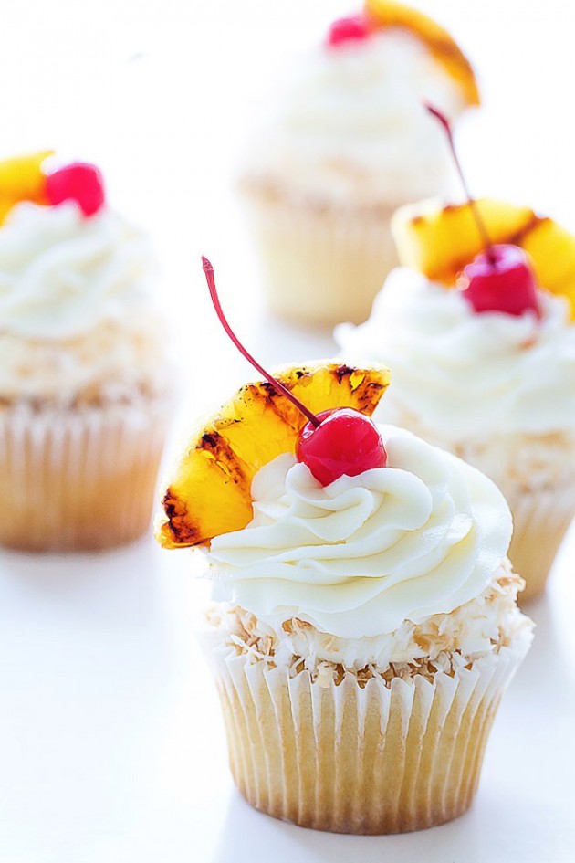 Pina Colada Cupcakes