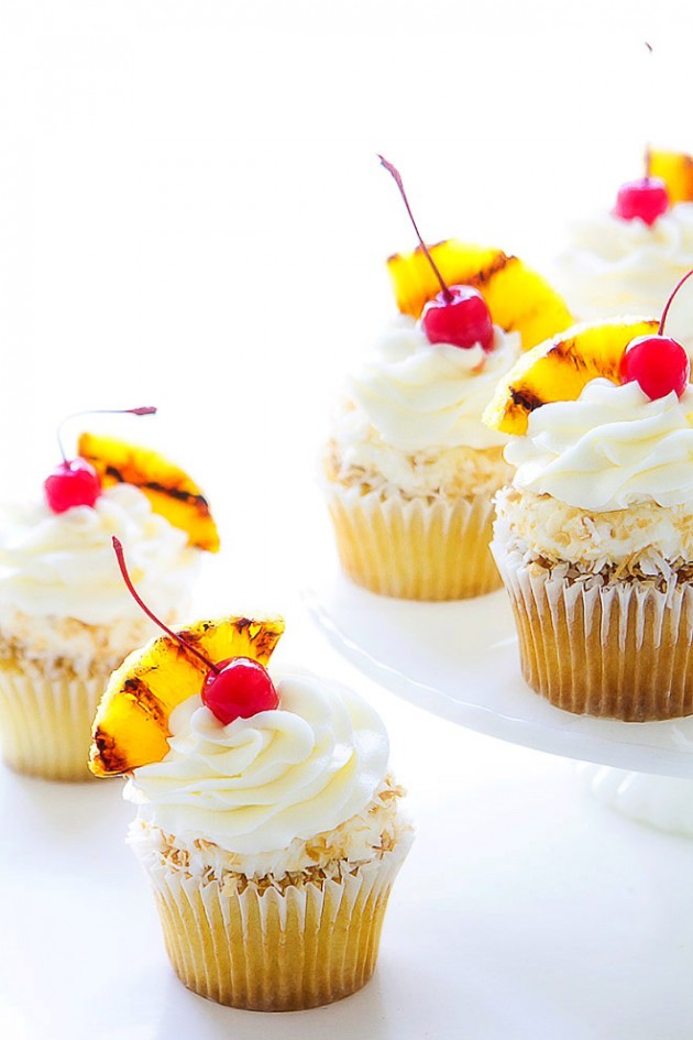 Pina Colada Cupcakes