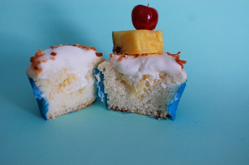 Pina Colada Cupcakes