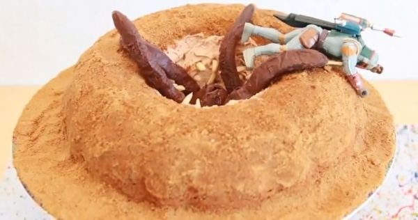 Star Wars Sarlacc Pit Cake