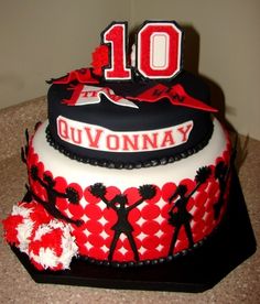 Cheer Birthday Cake Ideas