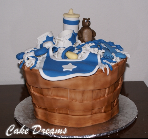 Dallas Cowboys Baby Shower Cake