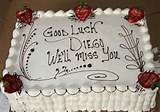 Farewell Cake Messages