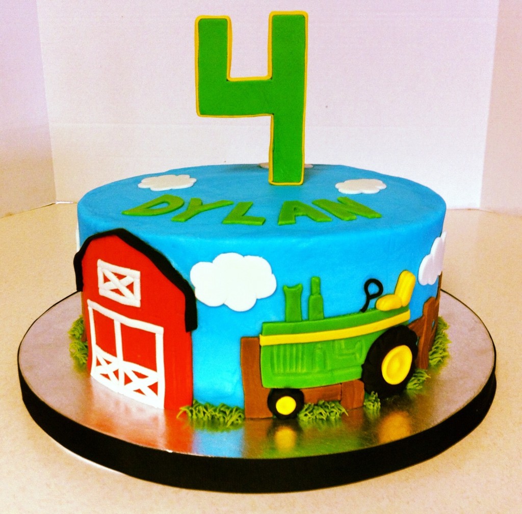 John Deere Tractor Cake