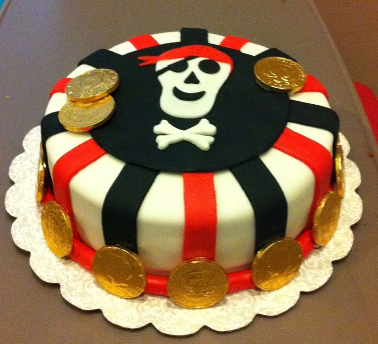 Pirate Birthday Cake