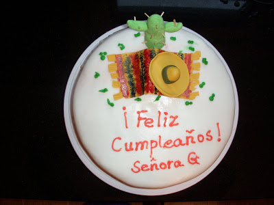 Spanish Birthday Cake