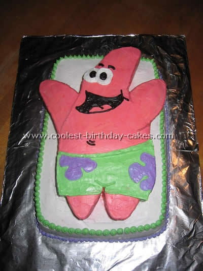 Spongebob and Patrick Birthday Cake