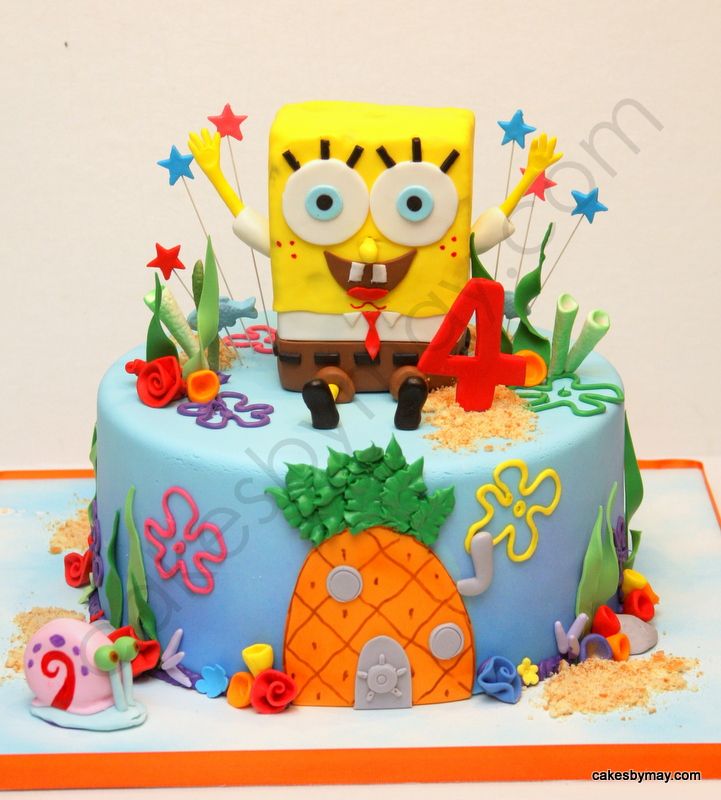 Spongebob Birthday Cake Idea