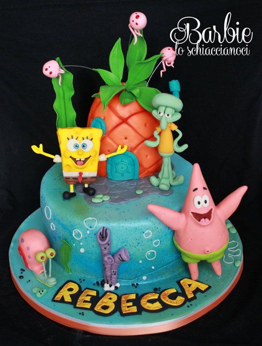 Spongebob Birthday Cake Idea