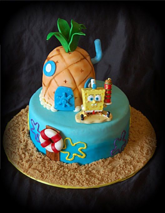 Spongebob Birthday Cake