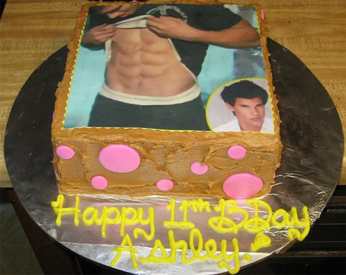 Taylor Lautner Birthday Cakes