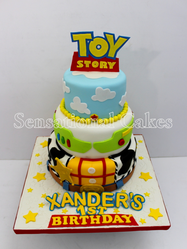 Toy Story Birthday Cake