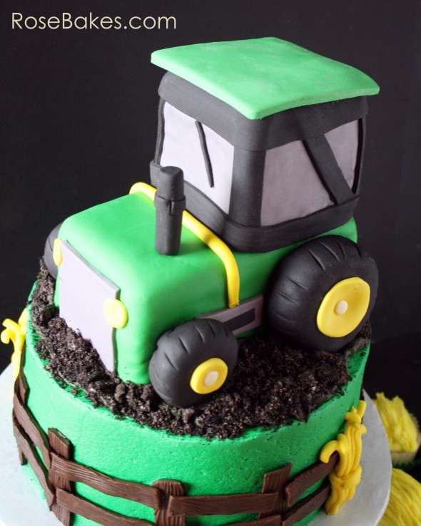 Tractor Birthday Cake