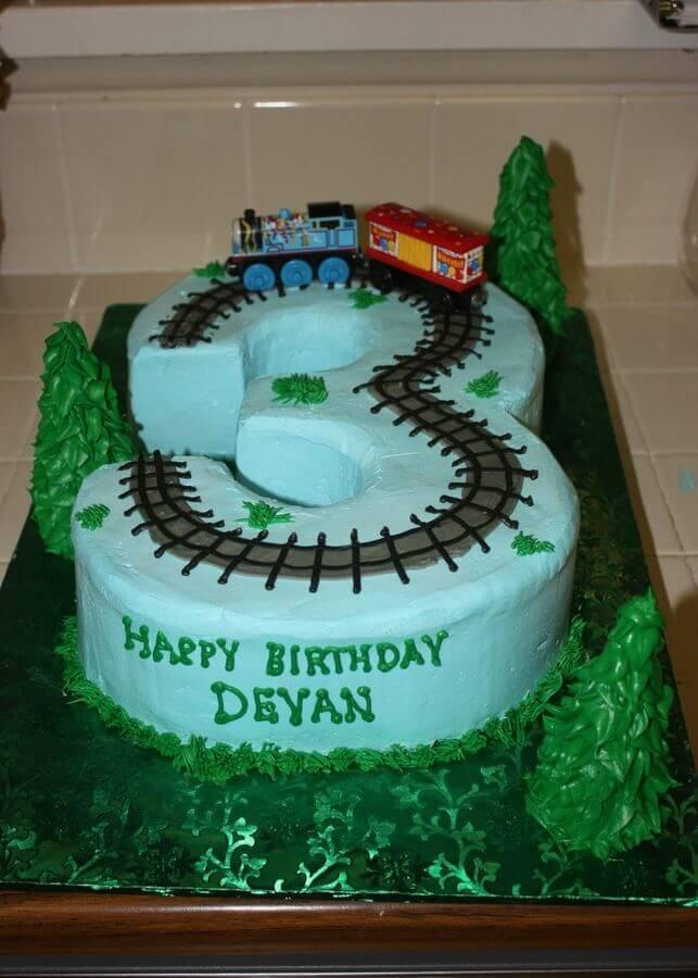 Train Cake 3 Year Old