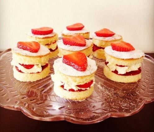 Victoria Mini Sponge Cakes