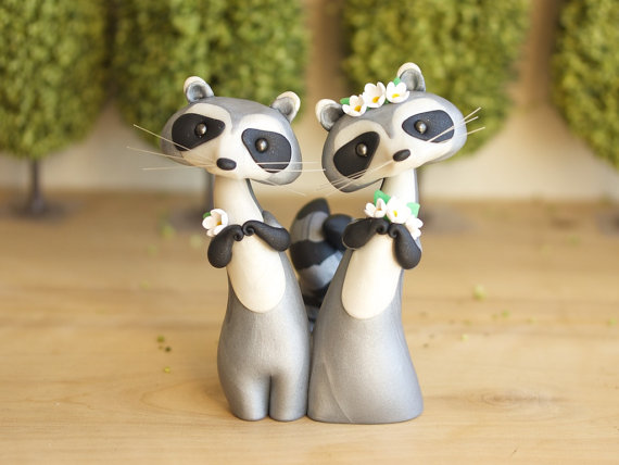 Wedding Cake Toppers Animals