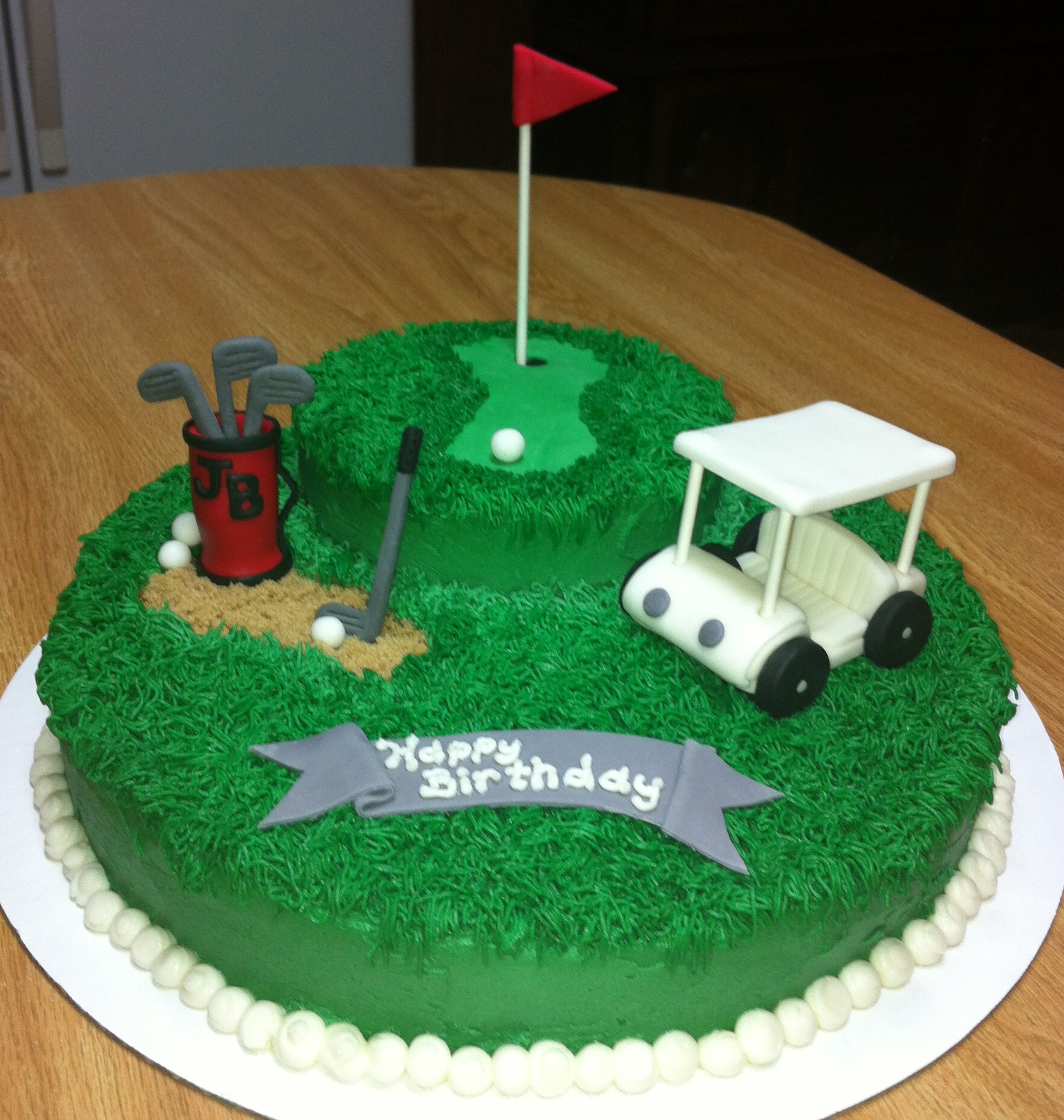 Golf Birthday Cake Ideas